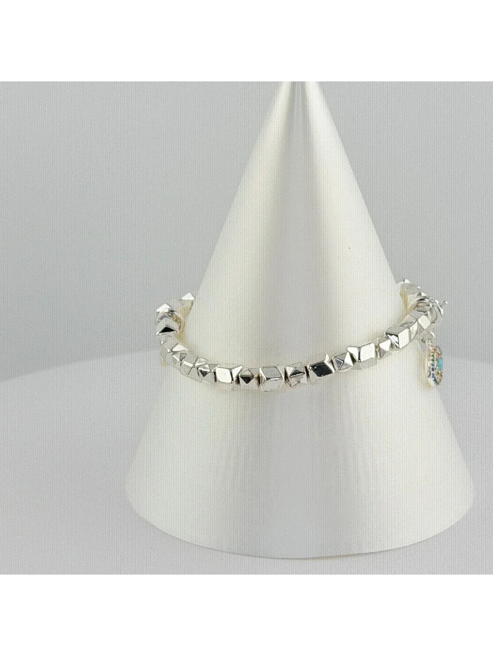 Bomb Party Single Stack Bracelet - on Silver Plating #151